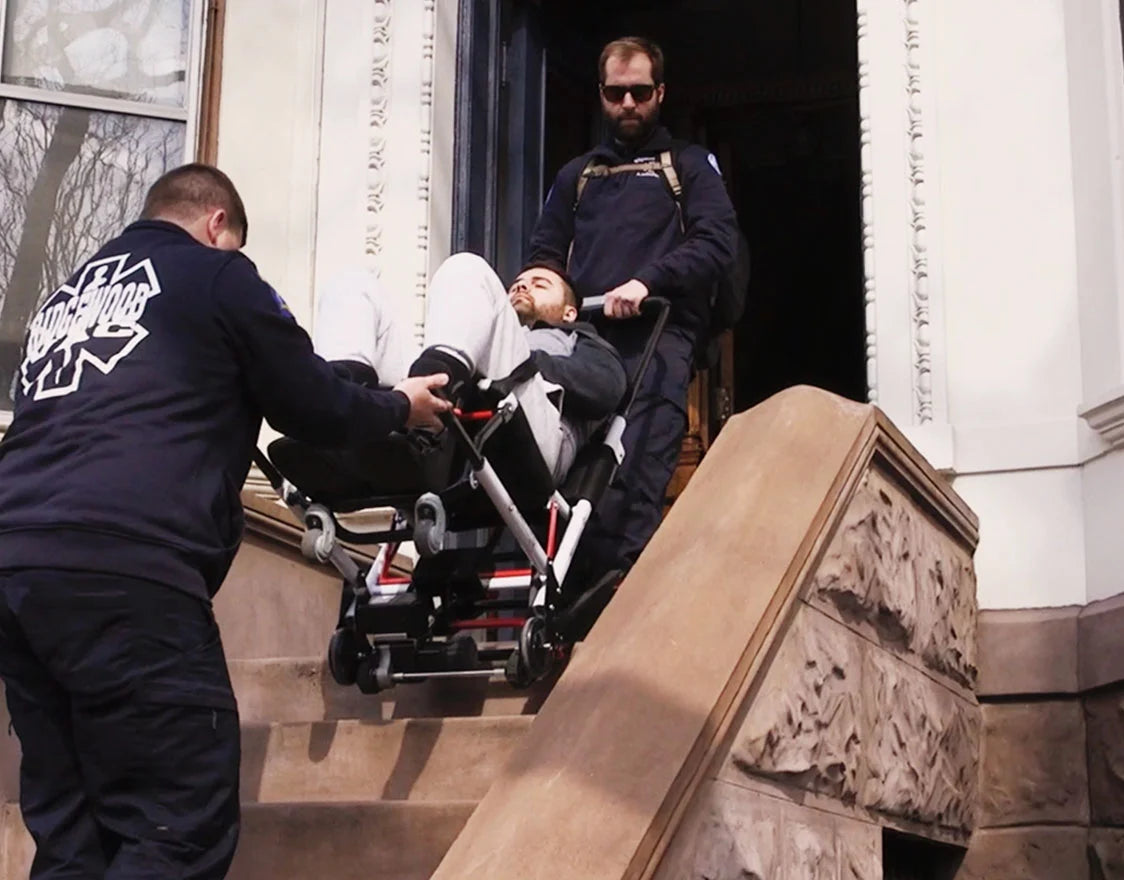 Easy-to-use stairlift banner