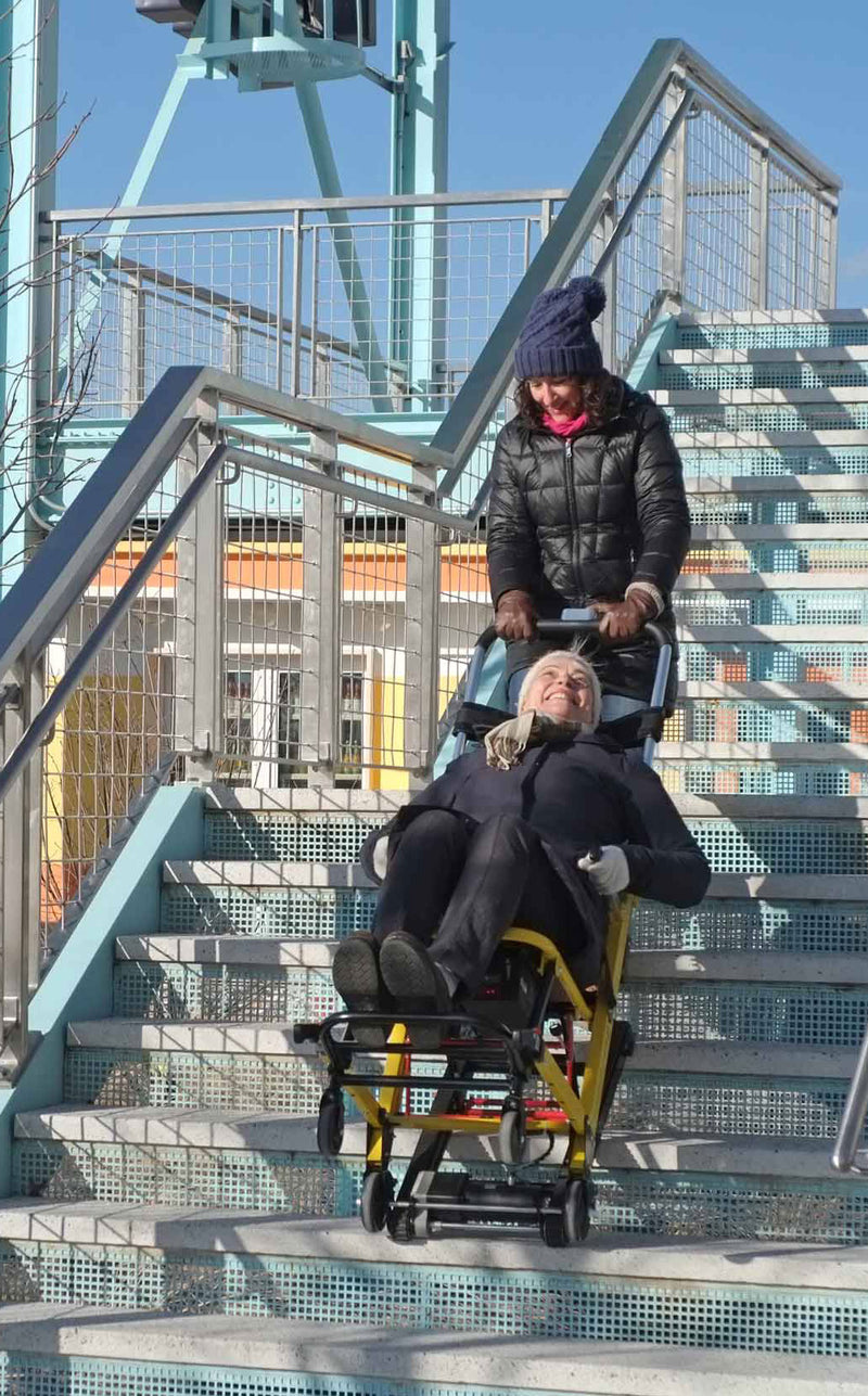 Genesis stairlift on stairs