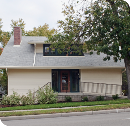 Stock image of a house
