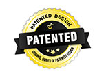 "Patented" badge image