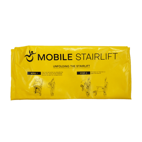 Mobile stairlift close-up