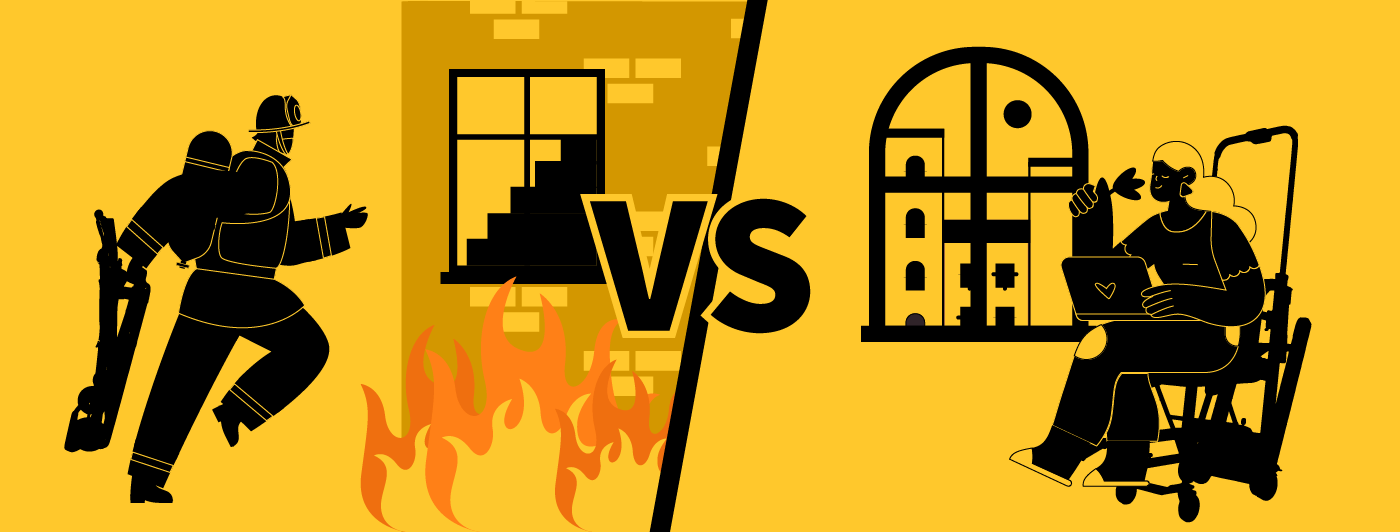 Evacuation Chairs vs. Motorized Stairlifts