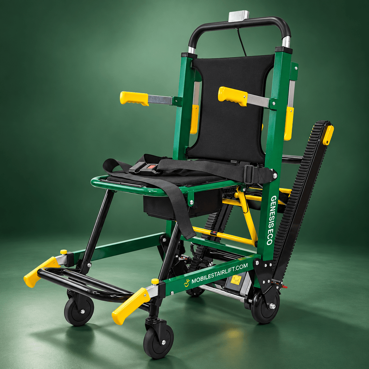 Genesis ECO Battery Powered Mobile Stairlift Alternative for Straight Stairs