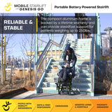 Genesis GO Mobile Stairlift - Battery Powered & Portable Stair Lift