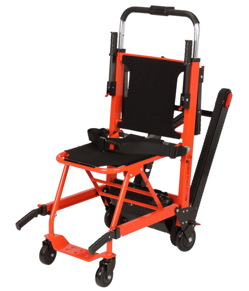 HELIX Mobile Stairlift Battery Powered Stair Climbing Chair for Curved, Round or Straight Stairs