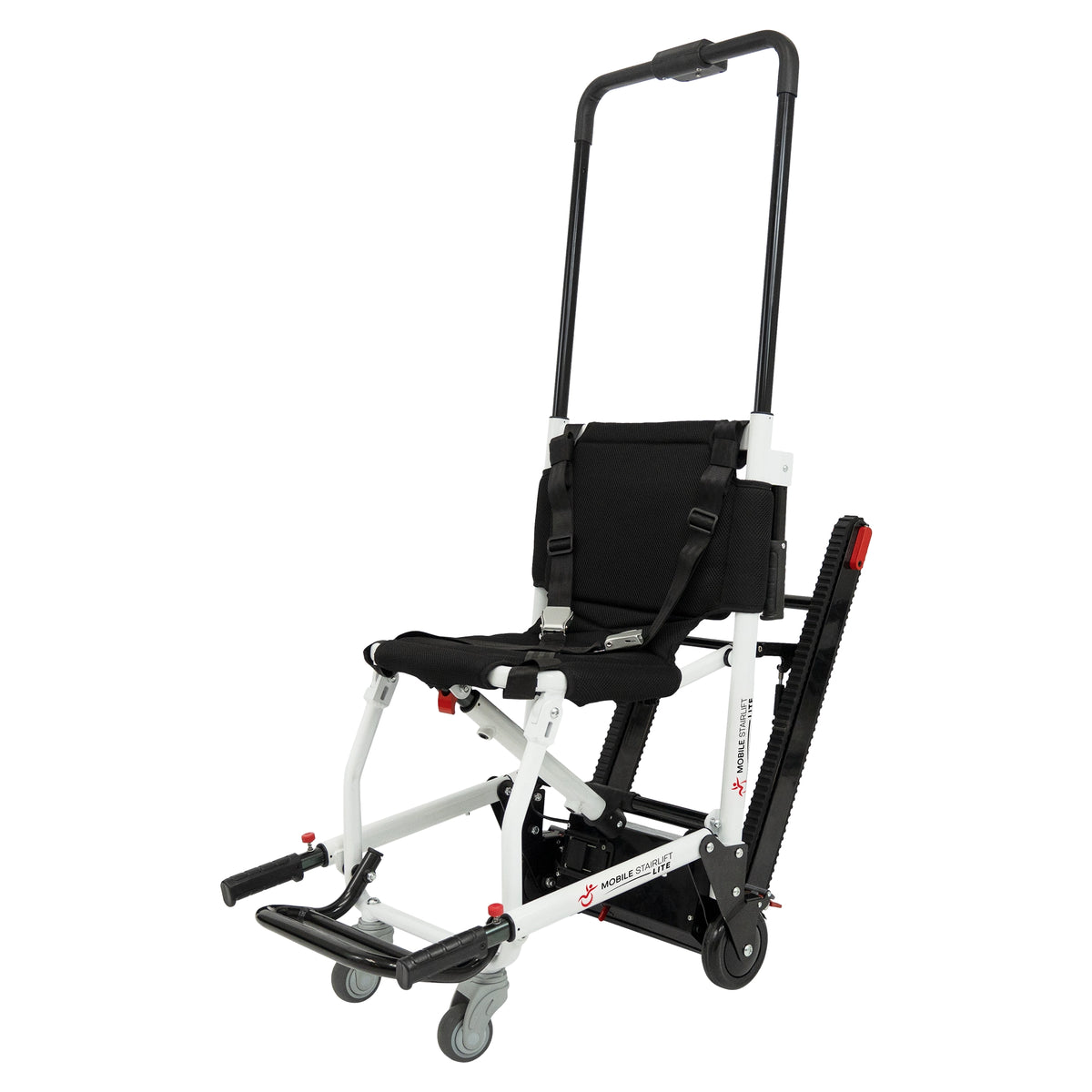 LITE Mobile Stairlift portable battery-powered stair chair for wheelchair users, lightweight 44 lb folding design