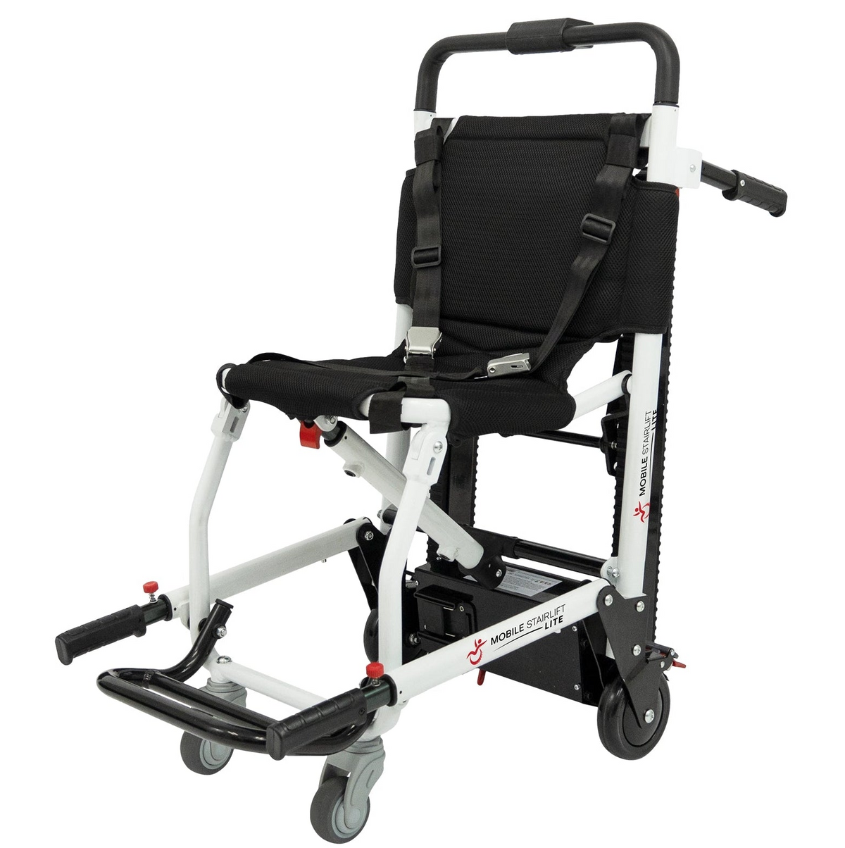 LITE mobile stairlift battery powered portable stair chair, rated 250 lb