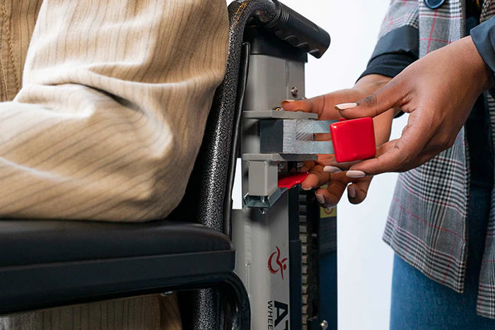 Atlas stairlift lock mechanism