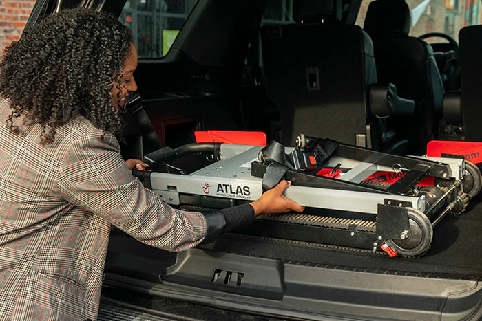 Atlas stairlift storage mode