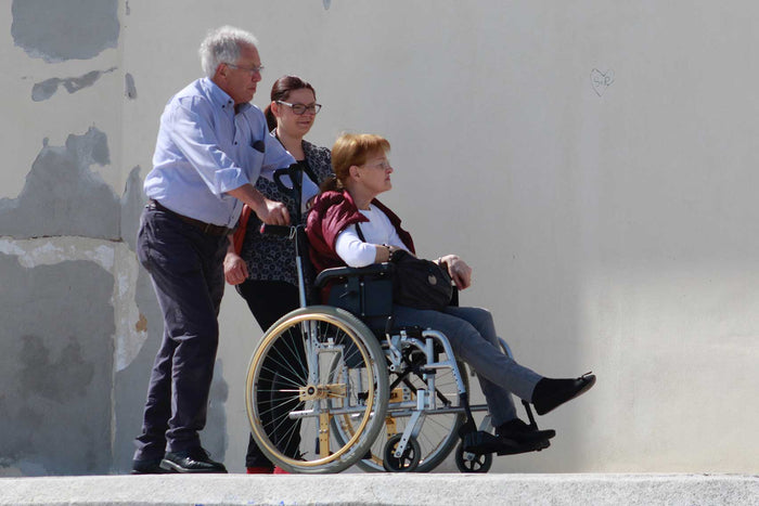 Family with wheelchair user