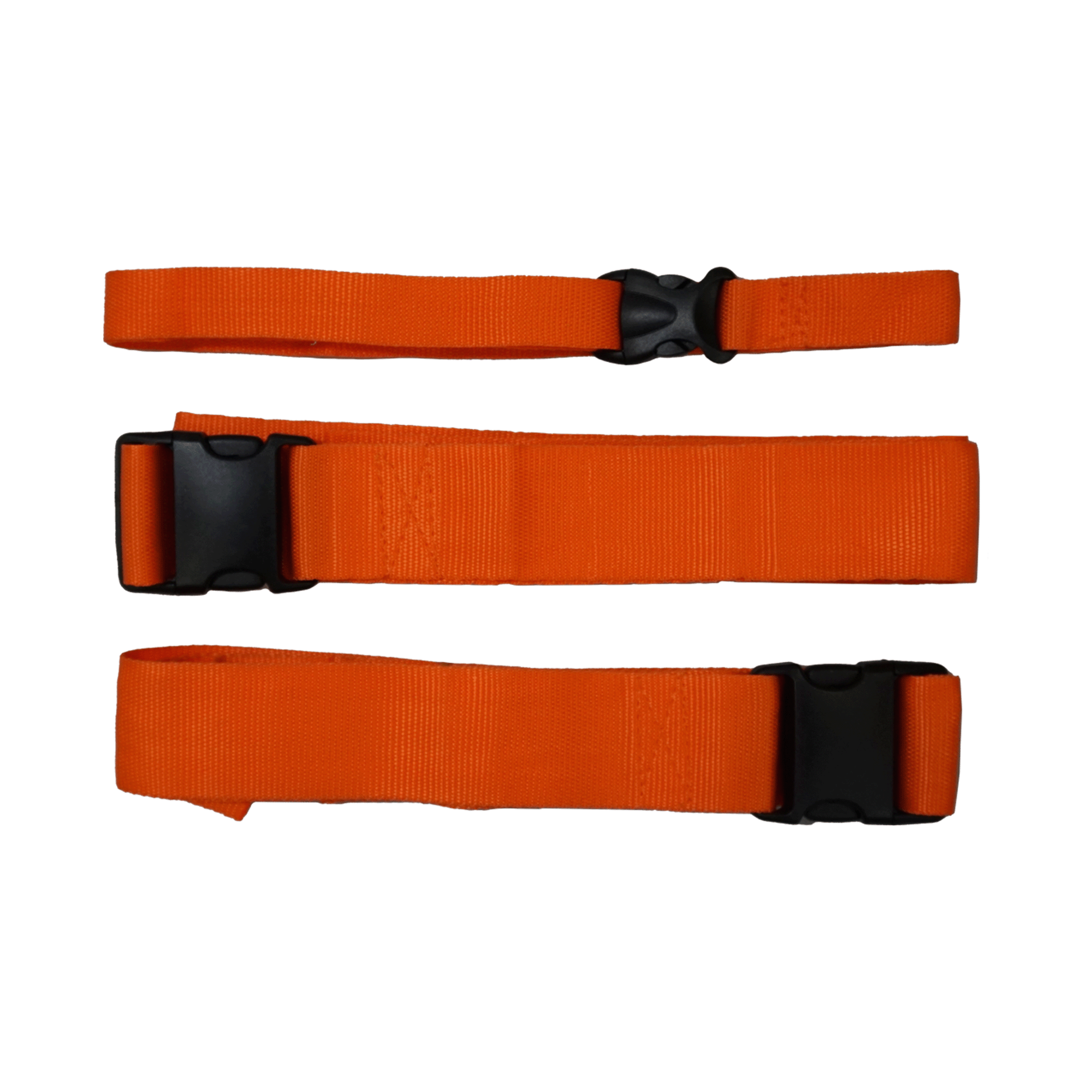 HyperLite evacuation chair safety straps for chest, lap and leg restraint