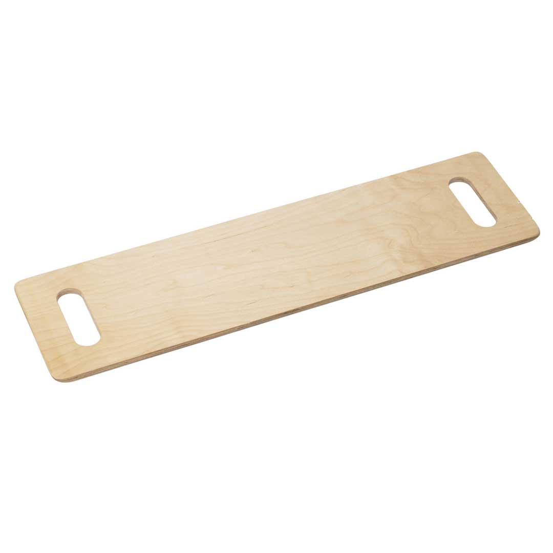 Transfer board for mobility aid